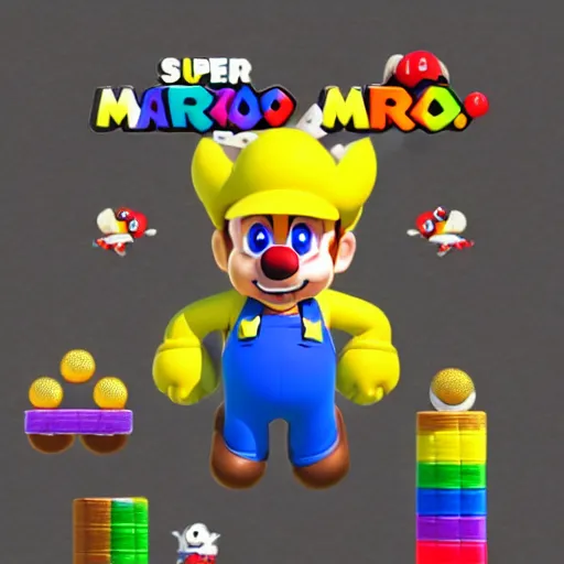 Image similar to super gay Mario