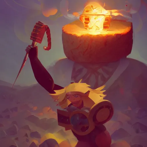 Image similar to portrait of viking toast, bread type pokemon, strong pixar wonder bread warrior, volumetric lighting, dynamic composition, art by sachin teng and sergey kolesov and ruan jia and heng z, scifi, fantasy, hyper detailed, ultra realistic, sharp focus, wildlife photography, national geographic, octane render, concept art