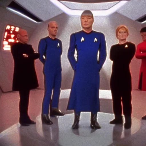 Prompt: Still image from Star Trek The Next Generation