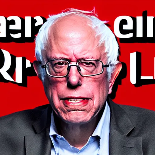 Prompt: bernie sanders in the game Fall Guys (2020)