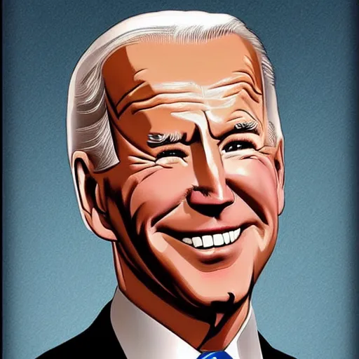 Prompt: beautiful!!!!!!!!!! pinup of Joe Biden