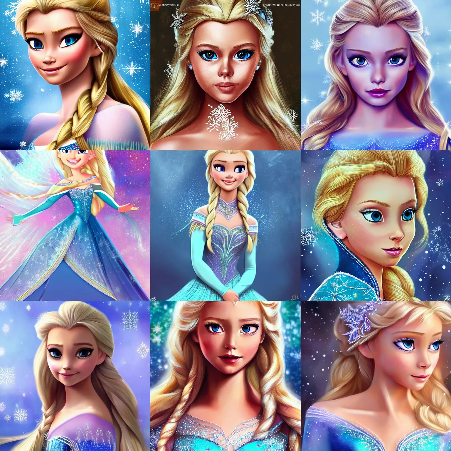 disney frozen 3 poster, Stable Diffusion