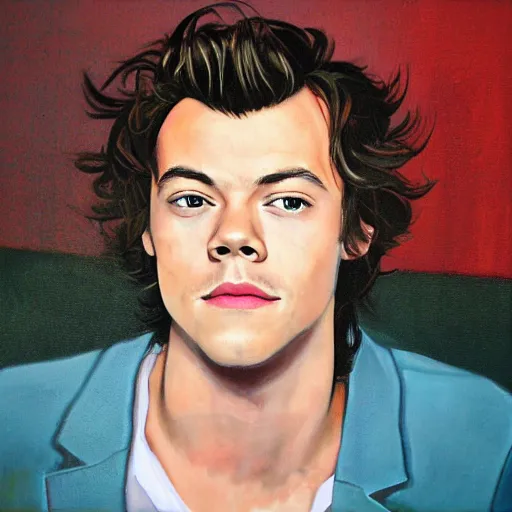 Image similar to portrait of Harry Styles