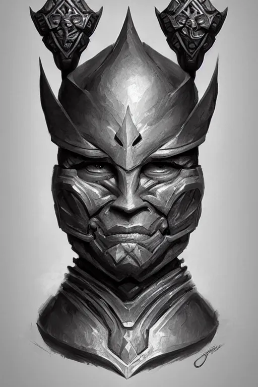 Prompt: tiki head, d & d, fantasy, portrait, highly detailed, headshot, digital painting, trending on artstation, concept art, sharp focus, illustration, art by artgerm and greg rutkowski and magali villeneuve