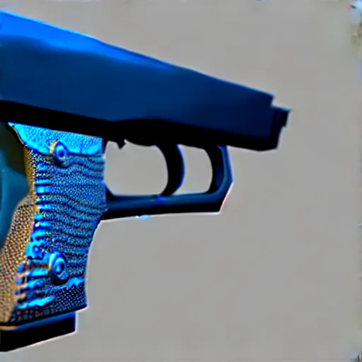 Prompt: A 3D realistic detailed rendering of 🔫 in unity