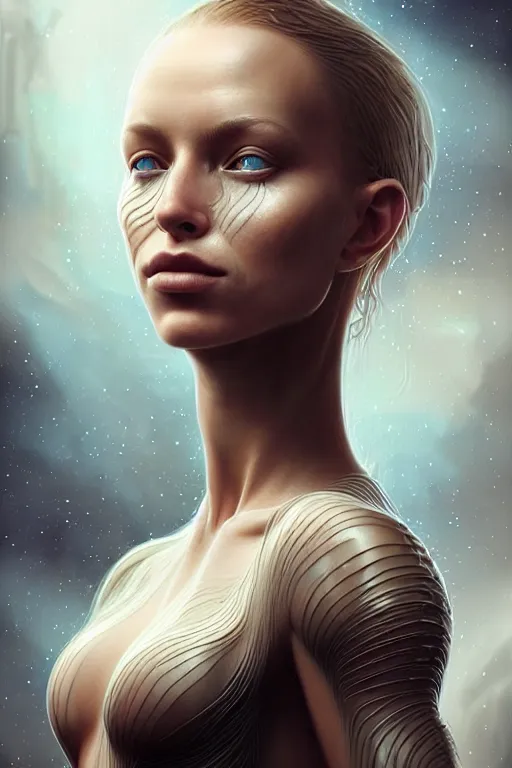 Prompt: epic professional digital art of stunningly gorgeous canadian female starship barista, by leesha hannigan, iris van herpen, artstation, cgsociety, wlop, epic, much wow, much detail, gorgeous, detailed, masterpiece