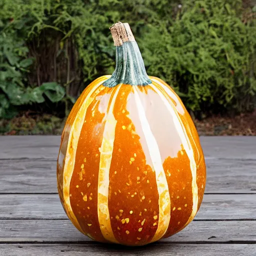 Image similar to gourd amber heard hybrid intercross mix as a gourd