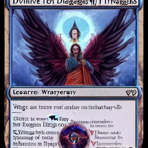 Image similar to divine wings of tragedy