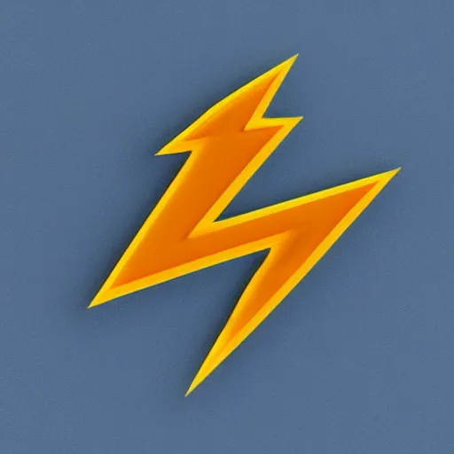 Image similar to lightning bolt logo, highly detailed, 4k, sharp focus, gradient, depth of field, blue, black, artstation, cgsociety, octane render,