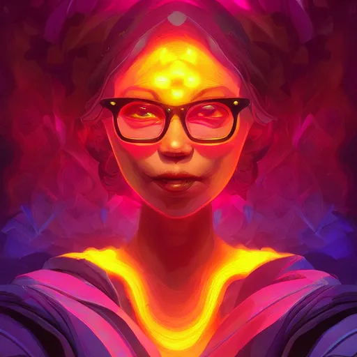 Image similar to skill magic geek inside matrix deepdream radiating a glowing aura stuff loot legends stylized digital illustration video game icon artstation lois van baarle, ilya kuvshinov, rossdraws,