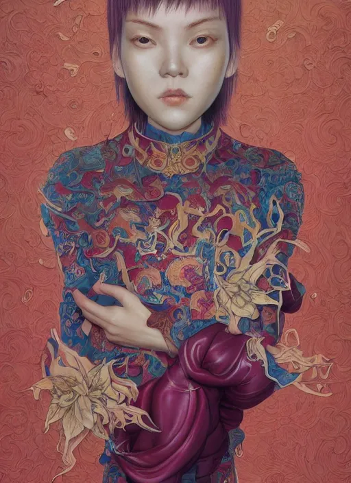 Image similar to chinese :: by Martine Johanna and Simon Stålenhag and Chie Yoshii and Casey Weldon and wlop :: ornate, dynamic, particulate, rich colors, intricate, elegant, highly detailed, centered, artstation, smooth, sharp focus, octane render, 3d