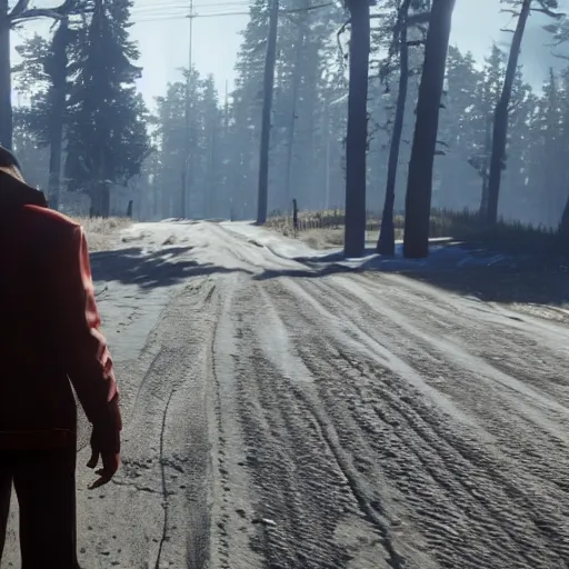 Image similar to Niko Bellic in Red Dead Redemption 2