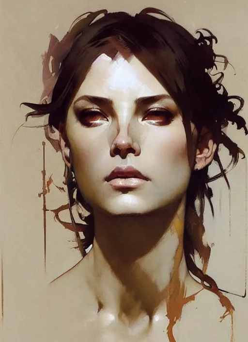 Image similar to beautiful neutral earth toned palette knife painting artwork by yoji shinkawa jeremy mann, 🤸♀, charlie bowater and magali villeneuve and alphonse mucha, gaston bussiere, craig mullins, j. c. leyendecker, by artgerm