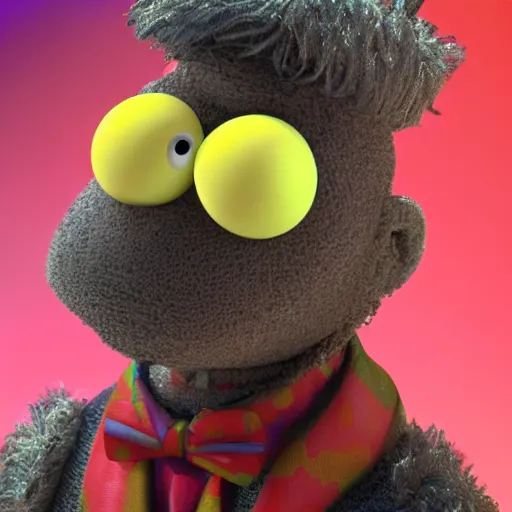 Prompt: a beautiful portrait of gonzo the Muppet, 8k ultra realistic details