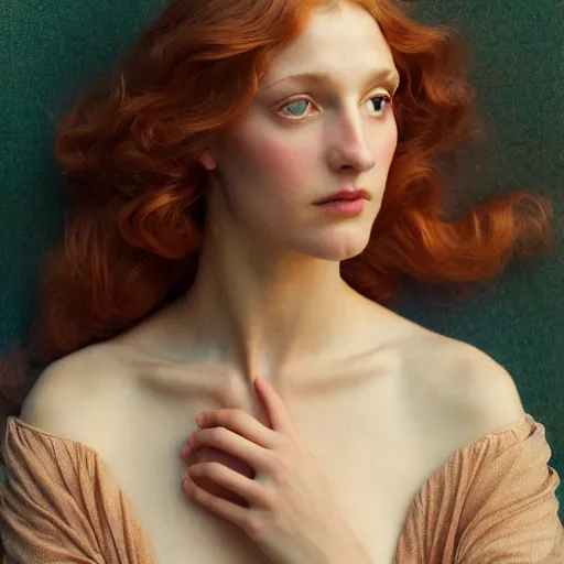 Prompt: photographic portrait of a stunningly beautiful renaissance art nouveau art deco female in soft dreamy light at sunset, contemporary fashion shoot, by edward robert hughes, annie leibovitz and steve mccurry, david lazar, jimmy nelsson, breathtaking, 8 k resolution, extremely detailed, beautiful, establishing shot, artistic, hyperrealistic, beautiful face, octane render