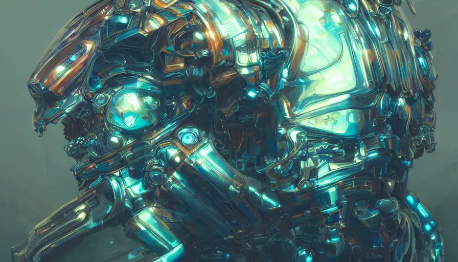 Image similar to contiousness, neon, alterd carbon, mech suit, fibonacci, sweat drops, insane, intricate, highly detailed, digital painting, artstation, concept art, smooth, sharp focus, illustration, Unreal Engine 5, 8K, art by artgerm and greg rutkowski and alphonse mucha