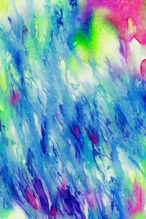 Image similar to digital background of dripping watercolor paint by georgia o keeffe