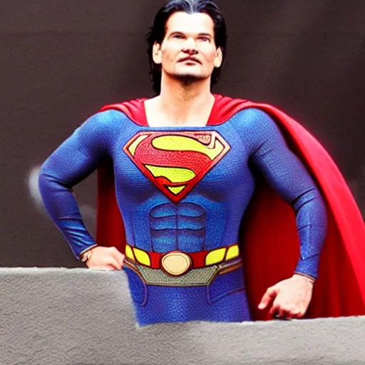 Prompt: ricardo arjona as superman