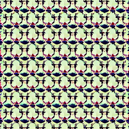 Image similar to a perfectly repeating pattern