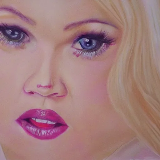 Image similar to trisha paytas portrait, photorealistic, studio