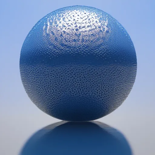 Prompt: A ball made of water, render, unreal engine, octane render