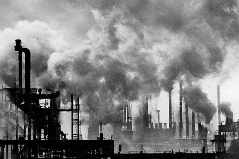 Image similar to industrial revolution smoke