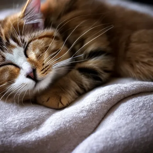 Image similar to cat sleeping