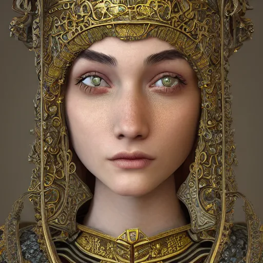 Prompt: wonderful princess, hyper detailed, background intricate and detailed, ornate 8 k gorgeous intricate detailed, octane render