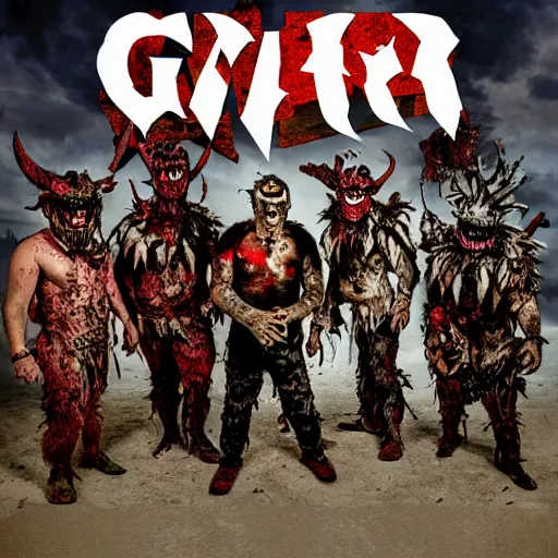 Image similar to gwar album cover