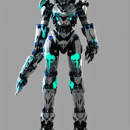 Image similar to very symmetrical!! armored mermaid concept mecha suit from anthem video game, by miguel angel martinez monje, by vitaly bulgarov, by yoji shinkawa, by joss nizzi, by shoji kawamori, horizon zero dawn, bioware, mecha, deviantart, artstation, marmoset toolbag render, unreal engine