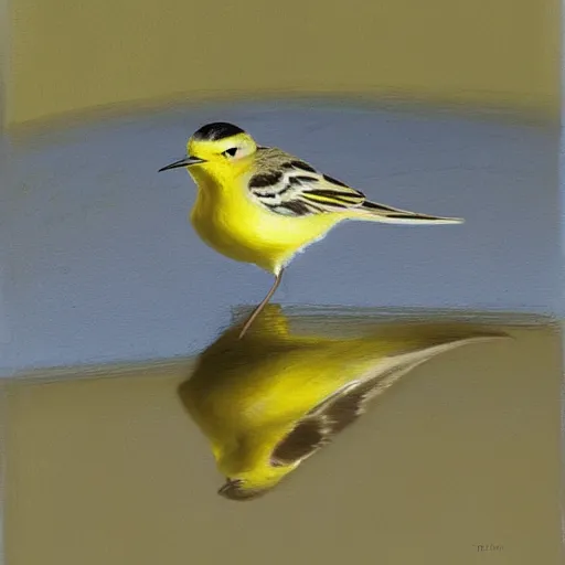 Prompt: yellow wagtail tyler edlin