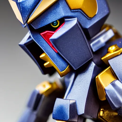 Prompt: star gazer gundam, award winning photography, raw, medium close up, canon eos r 5, f / 1. 4,