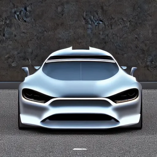 Prompt: “A car designed by apple unreal 4k photorealistic”