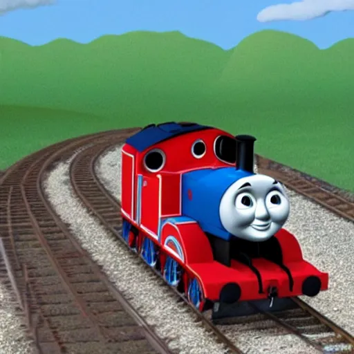 Prompt: Thomas the Tank Engine getting canceled on twitter