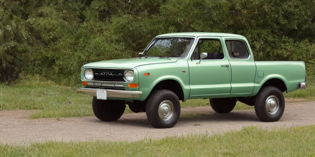 Prompt: 1970s Toyota Tacoma