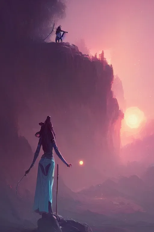 Prompt: queen of longing, character concept art, 8k resolution digital painting by Alena Aenami and Peter Mohrbacher, bokeh, Artstation