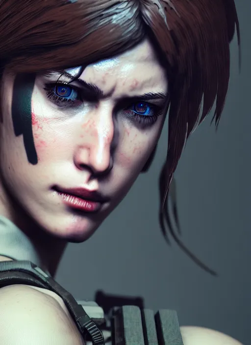 Image similar to quiet from metal gear solid ,highly detailed, 4k, HDR, award-winning, artstation, octane render