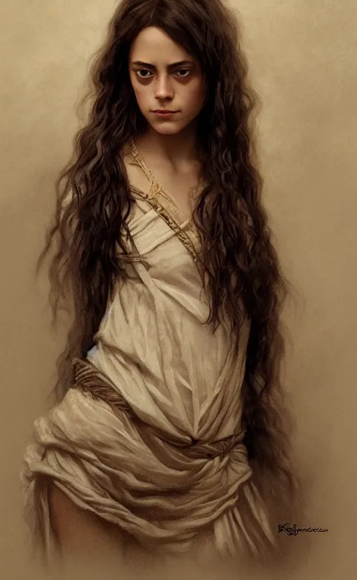 Prompt: kaya scodelario, traditional corsican, intricate, highly detailed, artstation, illustration, jurgens, rutkowski, bouguereau