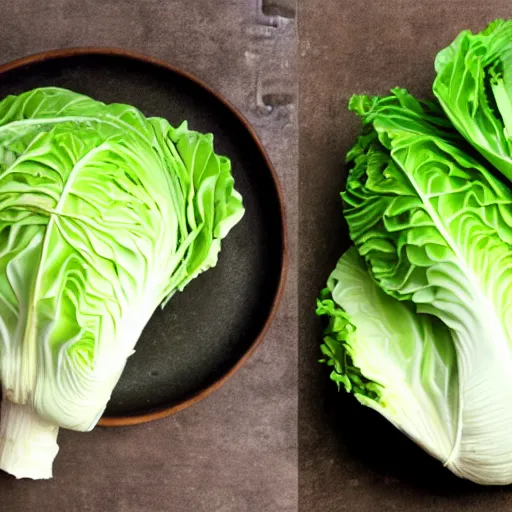 Image similar to hybrid of cabbage - duck cabbage made of cabbage