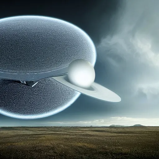 Image similar to huge mysterious ufo ignoring the laws of physics over a natural scene. strange otherwordly material. entries in the 2 0 2 0 sony world photography awards.