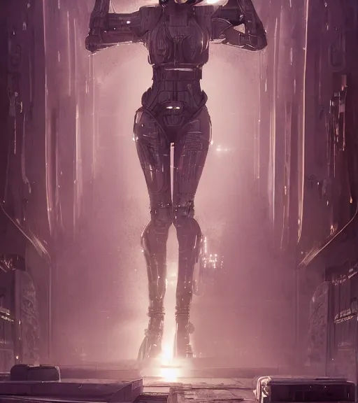 Image similar to tarkovsky greatest scene, aura of the ancient destroyed majestic tower of babylon, woman in gantz suit, futuristic cyber clothing, transparent puffer jacket, hyperealistic, blockchain, cyber world, ambient lighting, concept art, intricate, hyper detailed, smooth, dynamic volumetric lighting, octane, ray trace, cinematic, high quality, cgsociety