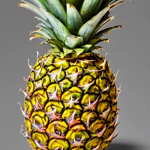 Image similar to photo of a pineapple that looks like emma watson on stage in front of an audience, highly detailed, extremely high quality, hd, 4 k, 8 k, professional photographer, 4 0 mp, lifelike, top - rated, award winning, realistic, detailed lighting, detailed shadows, sharp, no blur, edited, corrected, trending