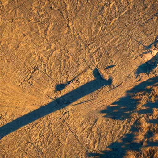 Image similar to aerial hd photograph of strange creatures with shadows in madagascar island