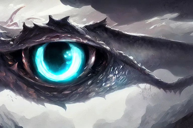 Prompt: a close up of a dragon’s eye, league of legends art style, hearthstone art style, epic fantasy style art by Craig Mullins, fantasy epic digital art, epic fantasy card game art by Greg Rutkowski