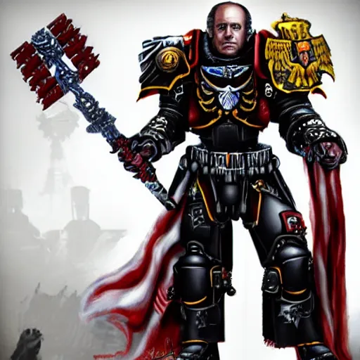 Joe Biden Warhammer 40k Emperor | Stable Diffusion