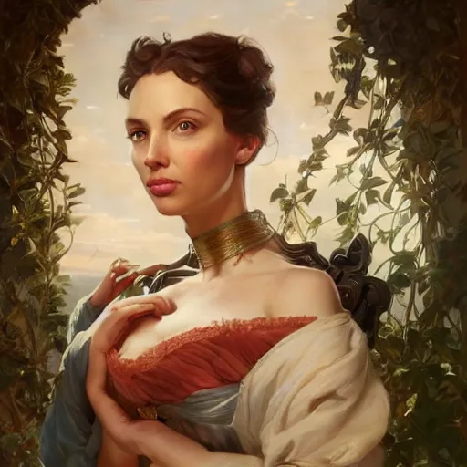 Prompt: a fantasy style portrait painting of perdita weeks / rachel lane / alison brie hybrid in the style of francois boucher oil painting unreal 5 daz. rpg portrait, extremely detailed artgerm greg rutkowski alphonse mucha greg hildebrandt tim hildebrandt