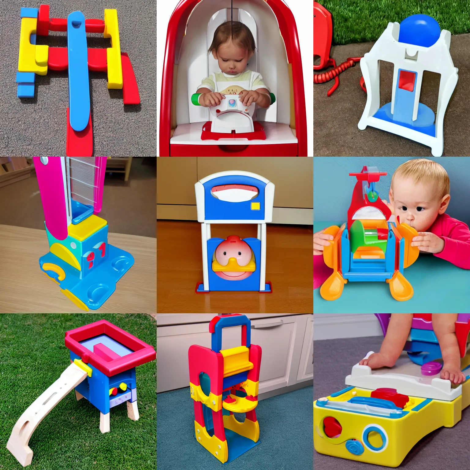 Prompt: Fisher price guillotine