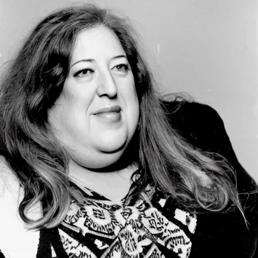 Prompt: A photo of Cass Elliot