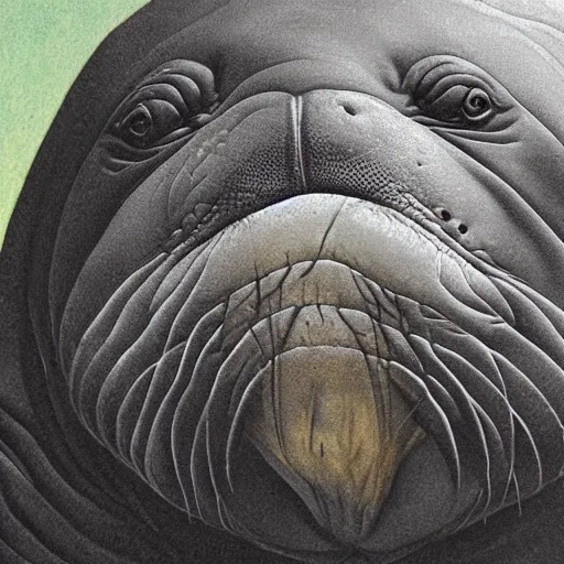 Prompt: extreme, uhdr, photorealistic, walrus love, fine details, highly detailed