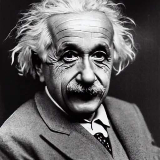 Prompt: the face of Albert Einstein at 5 year old